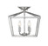 Townsend Four Light Semi-Flush Mount in Polished Nickel (51|63284109)