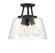 Calhoun Three Light Semi-Flush Mount in Matte Black (51|61024389)