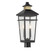 Kingsley Two Light Outdoor Post Lantern in Matte Black with Warm Brass (51|5718143)