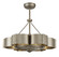 Stockholm Six Light Fan D'lier in Silver Patina (51|39FD12553)