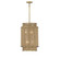 Ashburn Six Light Pendant in Warm Brass and Rope (51|317736320)