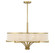 Wynwood Six Light Chandelier in Warm Brass (51|177526322)
