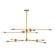 Lyrique 12 Light Chandelier in Warm Brass (51|1700112322)