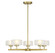 Falster LED Chandelier in Warm Brass (51|154095322)