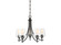Octave Five Light Chandelier in English Bronze (51|14032513)