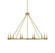 Middleton Ten Light Chandelier in Warm Brass (51|131010322)