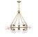 Orion 15 Light Chandelier in Warm Brass (51|1193215322)