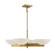 Fallon Four Light Chandelier in Warm Brass (51|116134322)