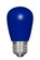 Light Bulb in Ceramic Blue (230|S9172)