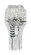 Light Bulb in White (230|S2838)