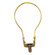Bulb Clip in Brass Plated (230|90940)