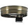 One Light Ceiling Pan in Antique Brass (230|90763)