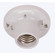 Mogul Base Keyless Receptacle in White (230|90483)