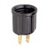 Socket Outlet Adapter in Brown (230|90437)