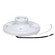 Ceiling Receptacle in Glazed White (230|902638)