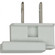 Slide Plug in White (230|902605)