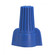 Wing Nut Wire Connector With Spring Inserts in Blue (230|902241)