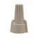 Wing Nut Wire Connector With Spring Inserts in Brass Plated (230|902238)