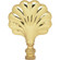 Finial in Polished Brass (230|901746)