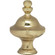 Finial in Polished Brass (230|901720)