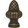 Finial in Antique Brass (230|901712)
