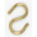 Plated S-Hook in Brass Plated (230|90013)