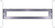 Rough-In Plate / Bars 12'' Line in Silver (230|80962)