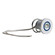 Recessed Double Contact Lampholder in White (230|802831)