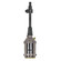 Lampholder in Polished Nickel (230|802574)