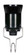 Phenolic Candelabra Socket in Black (230|802548)