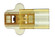 Female Spt-2 Plug in Gold (230|802523)
