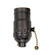 On-Off Pull Chain Socket in Dark Antique Brass (230|801740)