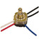 3-Way Lighted Rotary Switch in Brass Plated (230|801361)