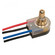 On-Off Lighted Rotary Switch in Brass Plated (230|801359)