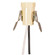 Phenolic Candelabra Base Socket With Spring Clip in Ivory (230|801198)