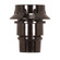 Candelabra European Style Socket in Black (230|801095)