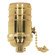 On-Off Pull Chain Socket in Polished Brass (230|801052)
