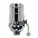 On-Off Pull Chain Socket in Polished Nickel (230|801027)