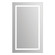 Adele Led Mirror in Clear Glass (443|MT1354)