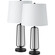 Shadia Table Lamp- Set in Matte Black (443|LPT1236SET2)