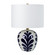 Darina One Light Table Lamp in Off-White & Navy (443|LPT1224)