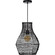 Akami One Light Ceiling Fixture in Black Mesh (443|LPC4425)