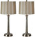 Brooks One Light Table Lamp in Satin Nickel (443|COS336)