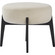 Micha Stool in White, Black (443|CHA071)