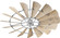 Windmill 72''Ceiling Fan in Galvanized (19|972159)