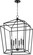 Monument Six Light Entry Pendant in Textured Black (19|8807669)