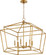 Monument Six Light Chandelier in Gold Leaf (19|8407674)