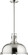 Hinge Pendants One Light Pendant in Satin Nickel (19|8041765)