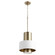 Cylinder Drum Pendants One Light Pendant in Studio White (19|80110880)