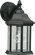 Aluminum Box Lanterns One Light Wall Mount in Black (19|78715)